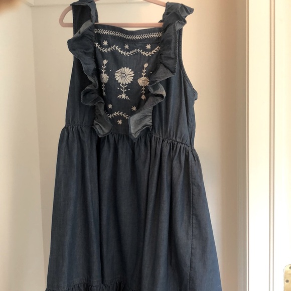 Crewcuts Other - Gorgeous blue spring dress that is lightweight